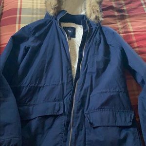 Navy Gap Winter Coat
